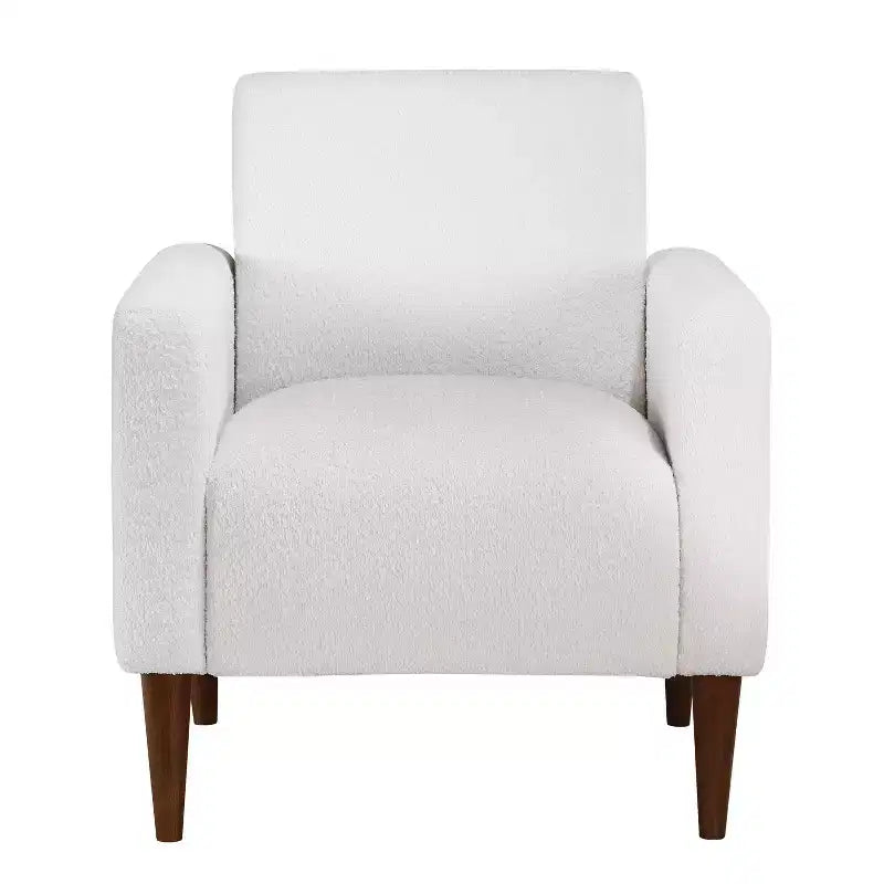 Comfort Pointe Cumulus Modern Arm Chair White