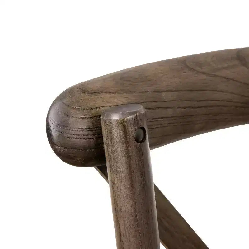Merrick Lane Davisburg Stackable Wooden Cross Back Bistro Dining Chair