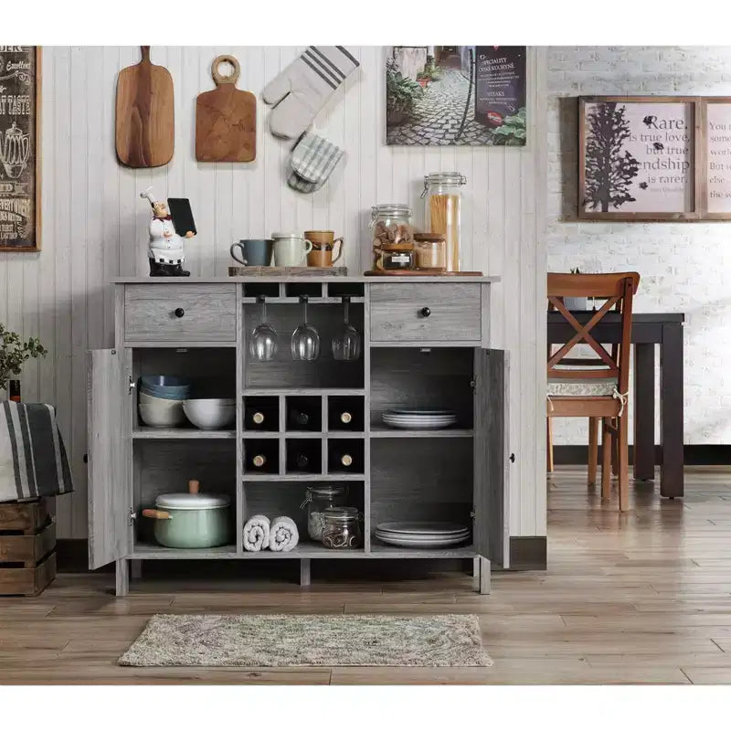 24/7 Shop At Home Ridsley Multi Storage Buffet
