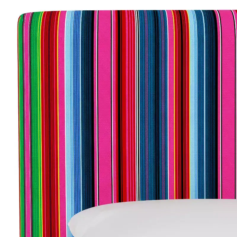 Skyline Furniture Olivia Upholstered Headboard in Pattern