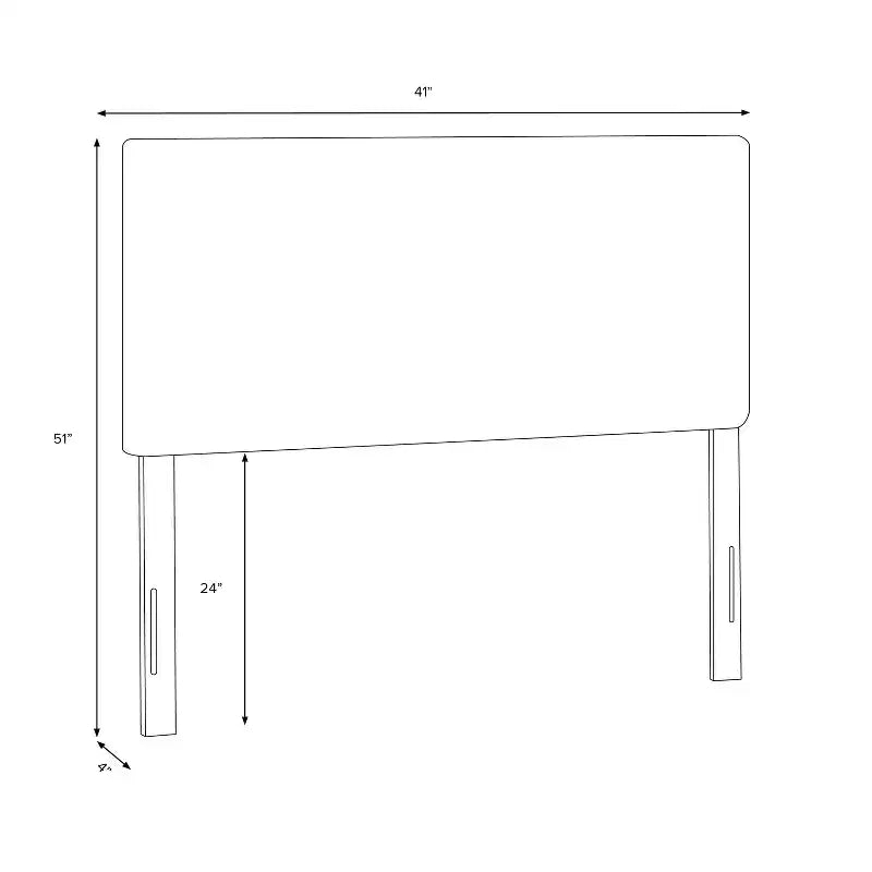 Skyline Furniture Olivia Upholstered Headboard in Pattern