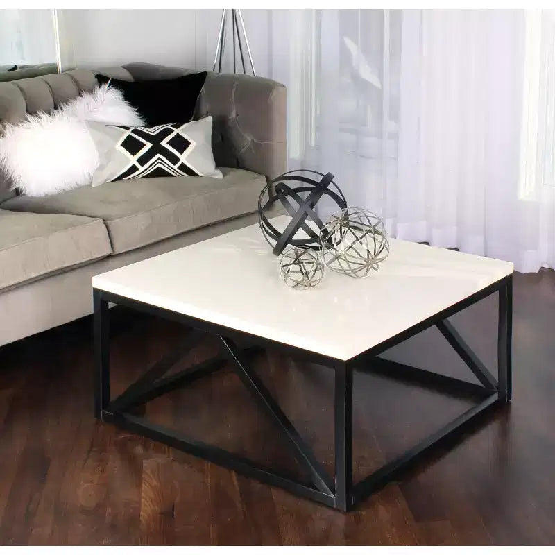 Kate and Laurel Kaya Wood Coffee Table