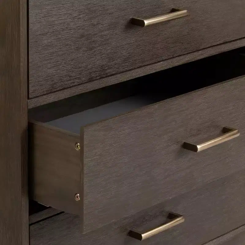 Plank+Beam Solid Wood Contemporary 6-Drawer Dresser