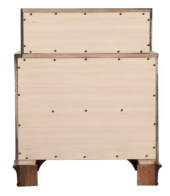 Passion Furniture LaVita 3-Drawer Oak Nightstand (29 in. H x 24 in. W x 17 in. D)