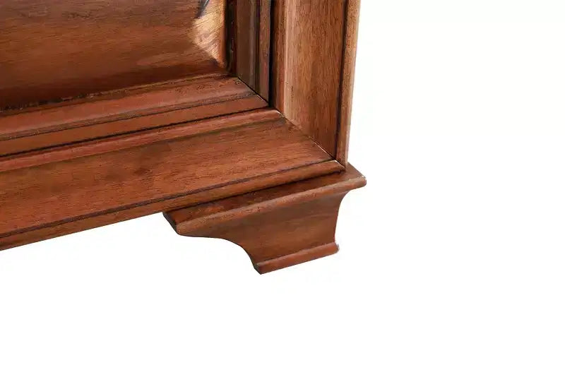 Passion Furniture LaVita 3-Drawer Oak Nightstand (29 in. H x 24 in. W x 17 in. D)