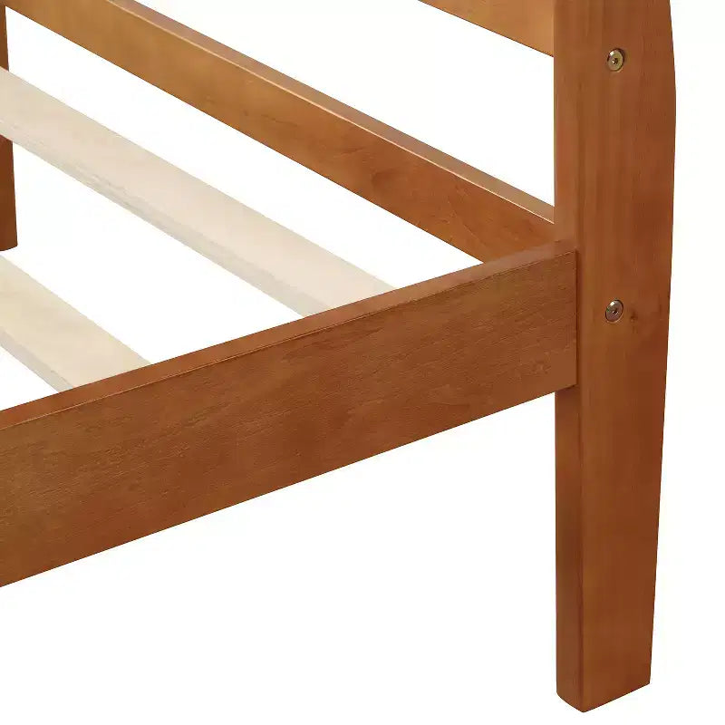 Twin/Full/Queen Size Platform Bed with Headboard and Footboard RE-ModernLuxe