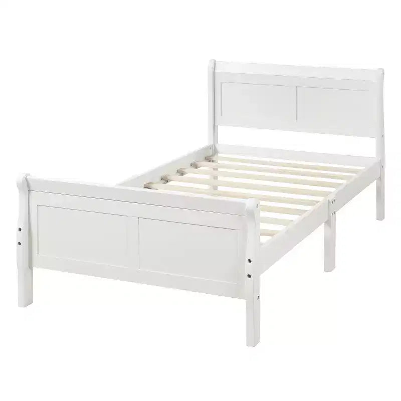 Twin/Full/Queen Size Platform Bed with Headboard and Footboard RE-ModernLuxe