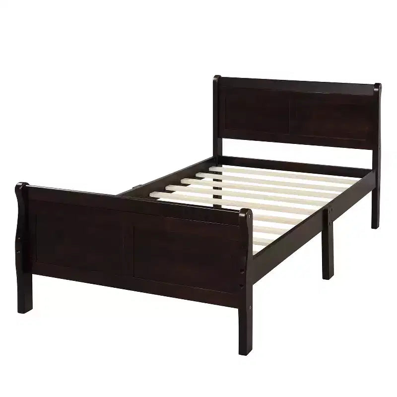 Twin/Full/Queen Size Platform Bed with Headboard and Footboard RE-ModernLuxe