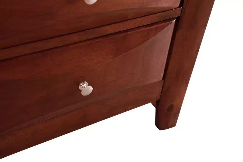 Passion Furniture Marilla 3-Drawer Nightstand (28 in. H x 23 in. W x 17 in. D)