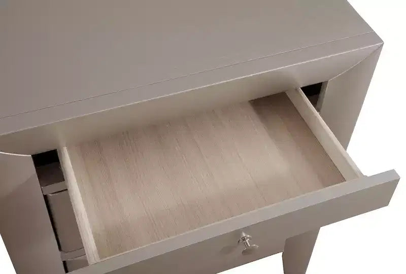 Passion Furniture Marilla 3-Drawer Nightstand (28 in. H x 23 in. W x 17 in. D)