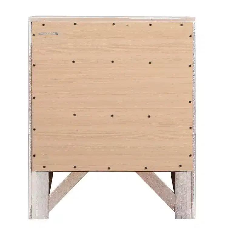 Passion Furniture Marilla 3-Drawer Nightstand (28 in. H x 23 in. W x 17 in. D)