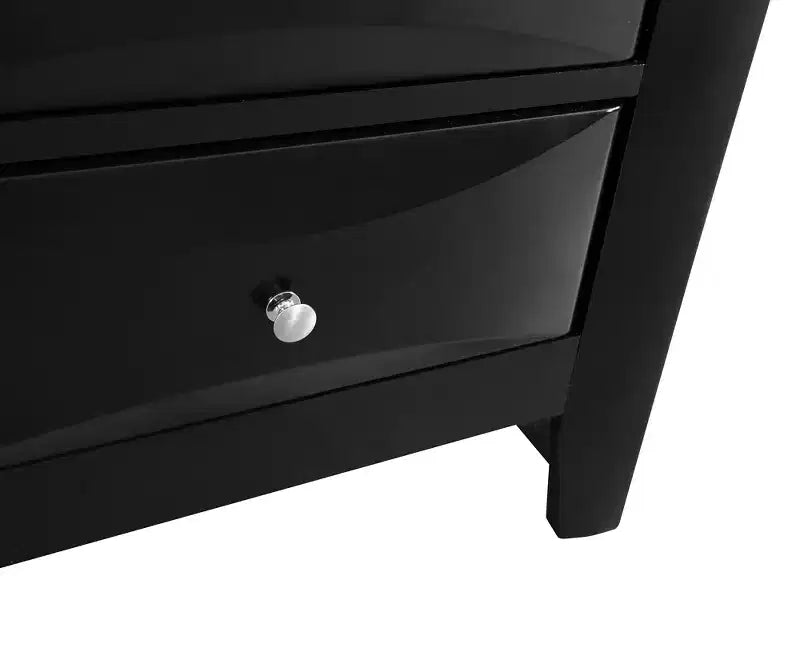 Passion Furniture Marilla 3-Drawer Nightstand (28 in. H x 23 in. W x 17 in. D)
