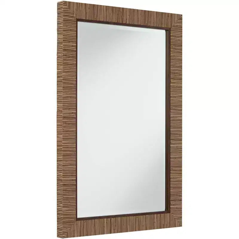 Uttermost Farria 24 x 36 Matte Natural Rectangular Wall Mirror