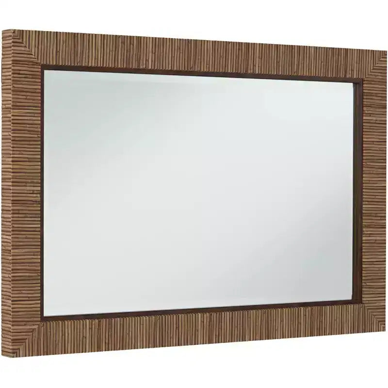 Uttermost Farria 24 x 36 Matte Natural Rectangular Wall Mirror