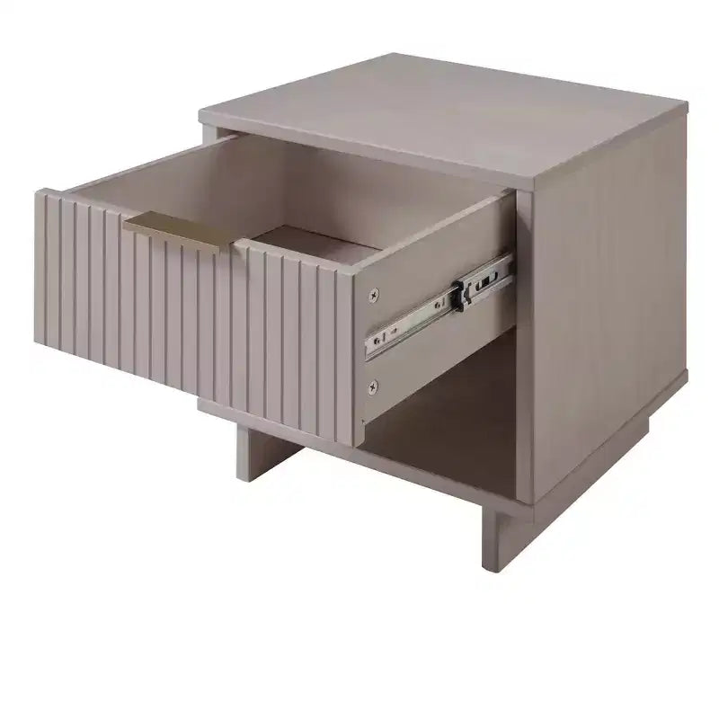 Granville Modern 1 Drawer Nightstand - Manhattan Comfort