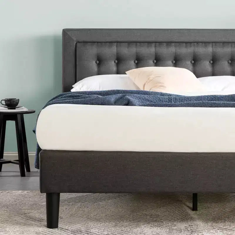 Dachelle Upholstered Platform Bed Frame - Zinus