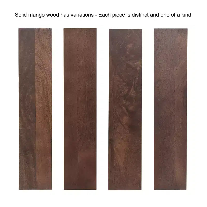 Kate and Laurel Locklear Rectangle Wood Console Table, 38x14x25, Walnut Brown