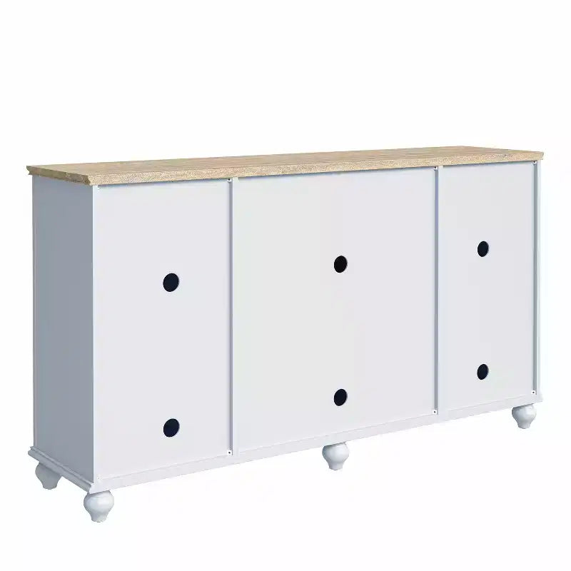 63 Vintage Storage Sideboard Buffet Accent Cabinet - Festivo