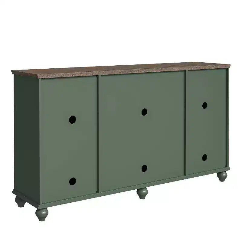63 Vintage Storage Sideboard Buffet Accent Cabinet - Festivo