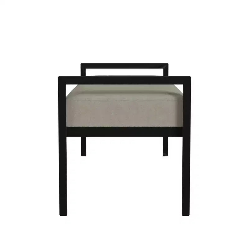 Modern Metal Bench - HomePop