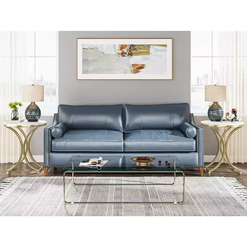 Lantine Small C Leg Round End Table