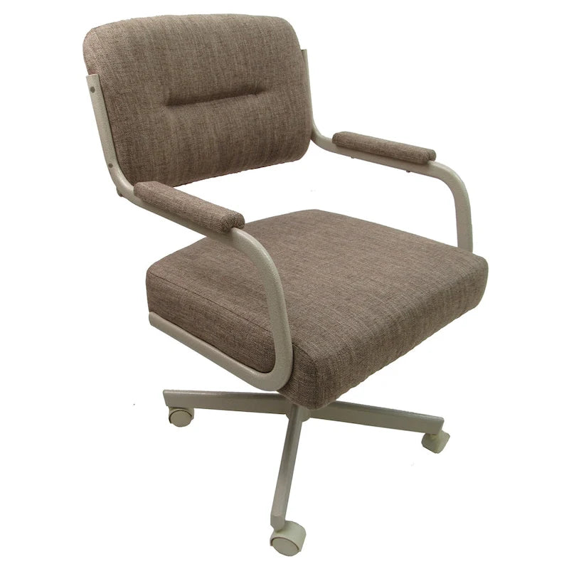 Swivel Kitchen Dining Caster Chair with Wheels - M-110 - N/A