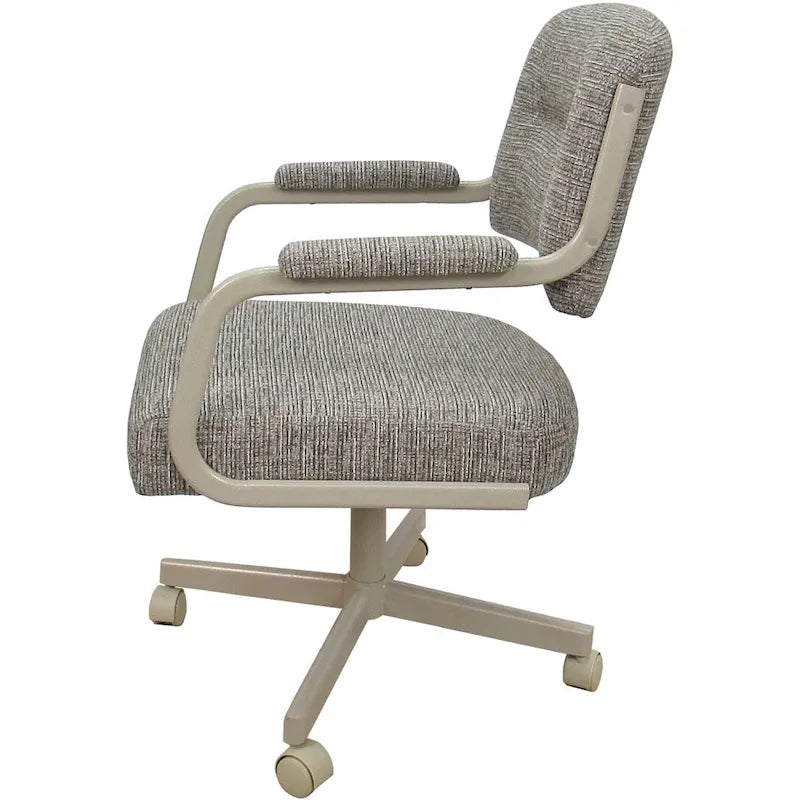 Swivel Kitchen Dining Caster Chair with Wheels - M-110 - N/A
